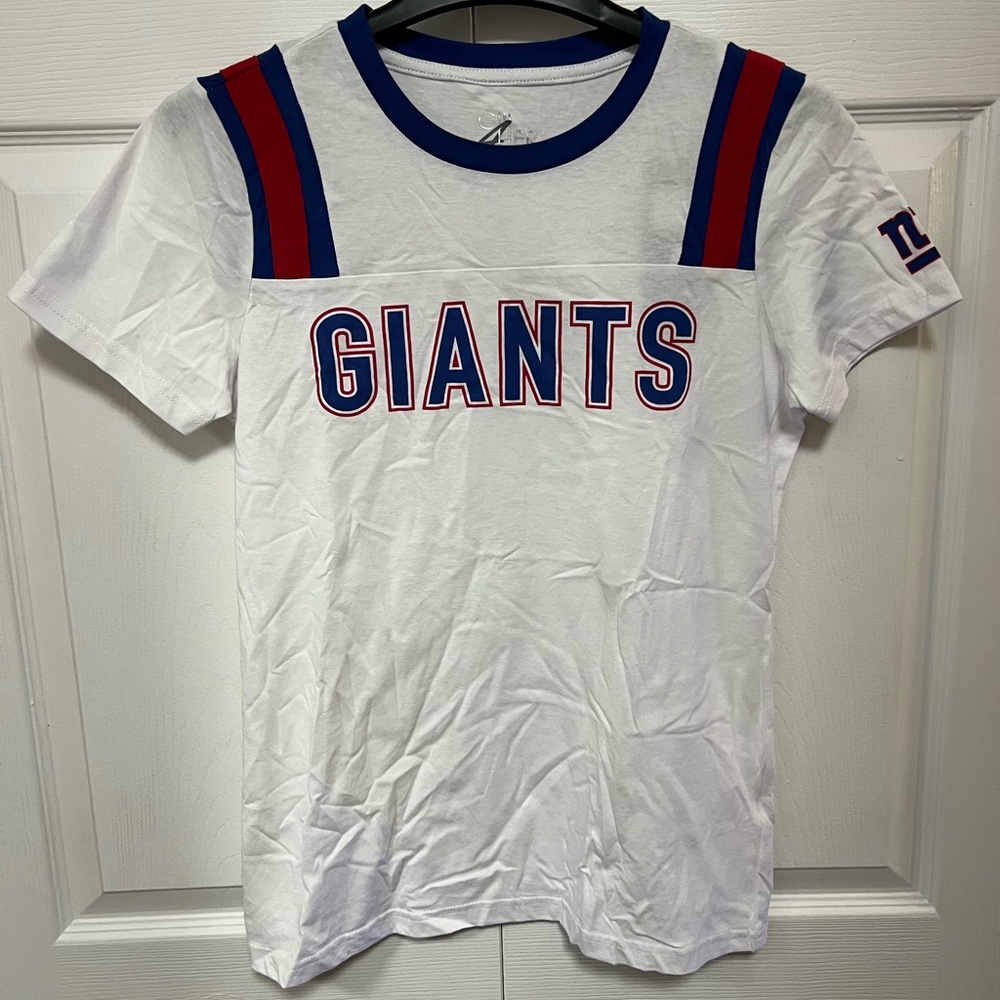 G-III 4 Her Official New York Giants NFL Women's Hail Mary Tee | Size S